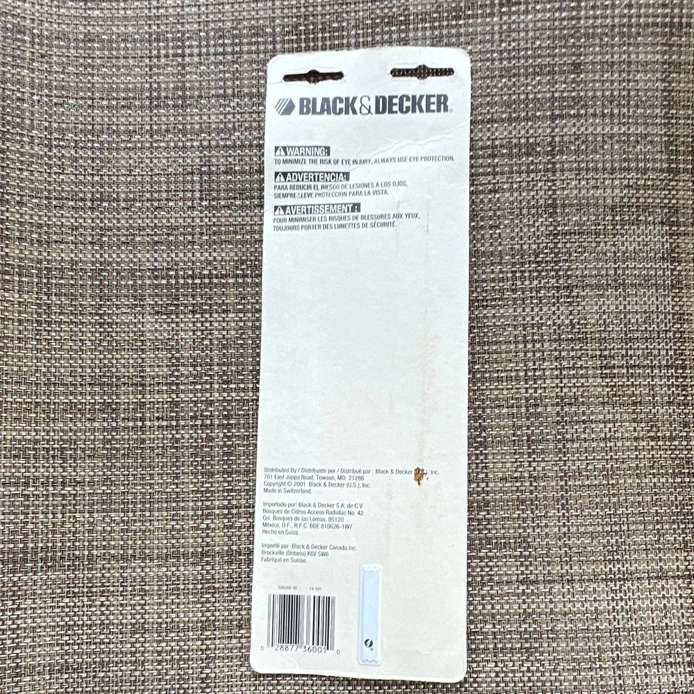BLACK & DECKER NaviGator General Purpose Blade 74-591 Steel for Wood & Plastic
